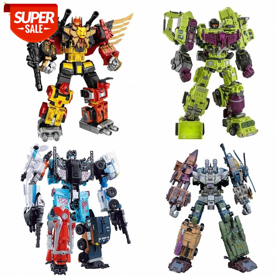 

BMB BPF Weijiang NBK JINBAO HaiZhiXing G1 Transformation Action Figure Toy Predaking Bruticus Devastator Defensor Combiner Model #RU9C