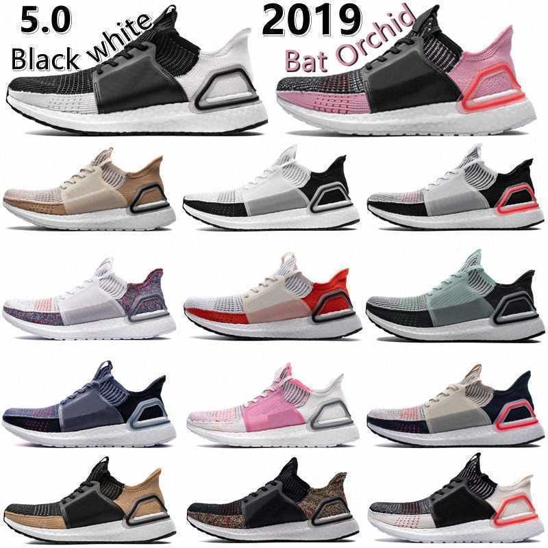 

19 Ultra Boosts 5.0 Ultraboost Running Shoes White Black Refract Primeknit Dark Pixel Men Women Sports Trainer Sneakers 36-45, 2#