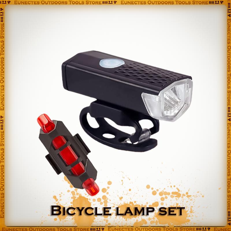 

Bicycle Lamp Set The Combination of Front and Rear lights of Super Affordable Bicycle LED Lantern