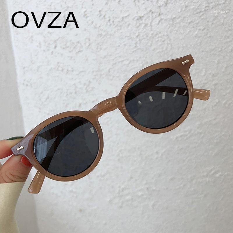 

Sunglasses OVZA Classic Oval Sunglass UV400 Women And Men Vintage Accessories S70071