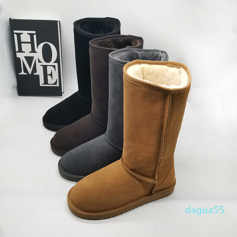 

High Quality Australia WGG boots long boots women designer snow boots winter shoes Stiefel stivali bottes chuteiras Australie, Red