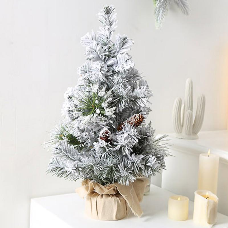 

Christmas Decorations 40cm Miniature Festival Tree Artificial Mini Table Xmas House Room Desktop Ornaments Gifts