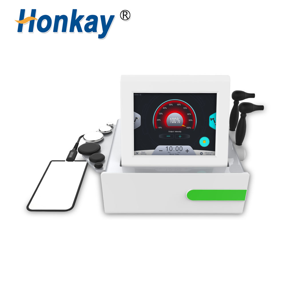Portable physical tecar Therapy machine,Deep Heating Radio frequency physiotherapy RET CET handle for pain relief, with OEM/ODM service-image-655698712