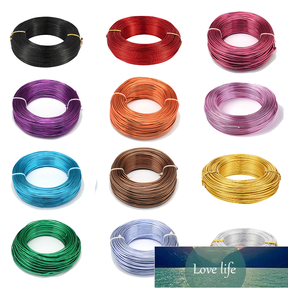 

1Roll Aluminum Wire Jewelry Findings for Jewelry Making DIY Necklace Bracelet 0.8mm 1mm 1.5mm 2mm 3mm 4mm 5mm 6mm 23 colors, White;red