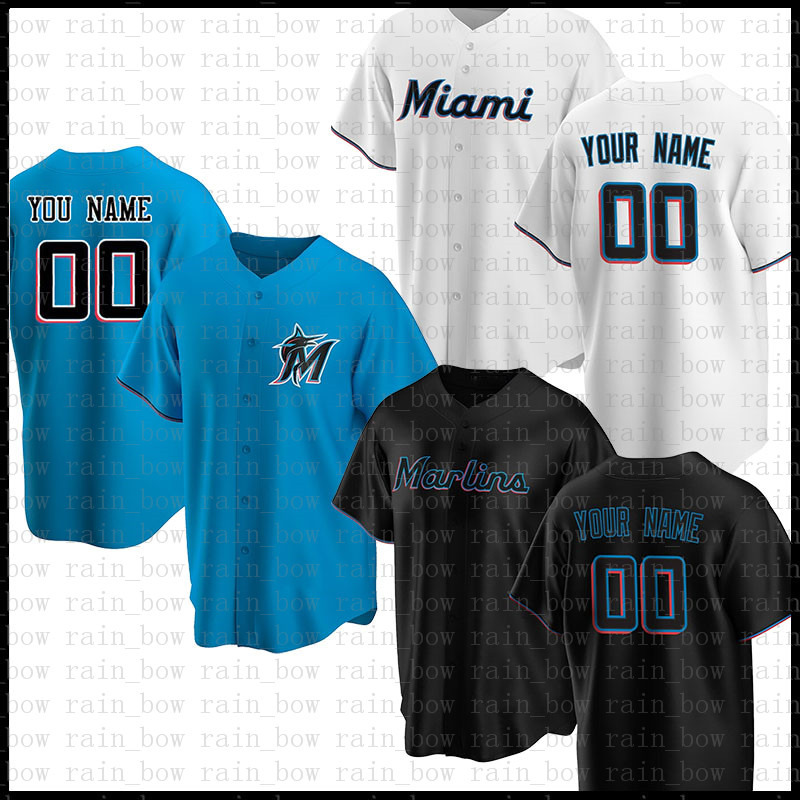 

Miami 2021 New Marlins 16 Jose Fernandez 22 Sandy Alcantara Baseball Jersey 15 Brian Anderson 25 Lewis Brinson 5 Jon Berti 24 Jesus Aguilar, Blue;black
