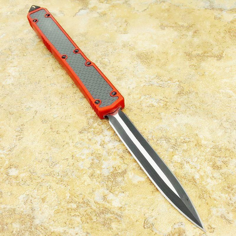 

3 models red Makora II 106-1 T6-6061 D/E D2 blade red handle carbon fiber folding fixed blade autotf Knife Pocket knives edc tool Smwfp