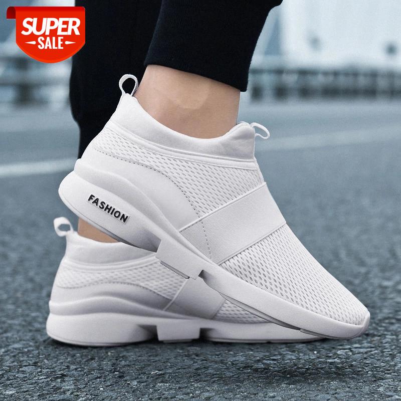 

Men Sneakers Breathable Casual Shoes Non-slip Outdoor Walking Shoes Light Weight Rubber Vulcanize #1e0P