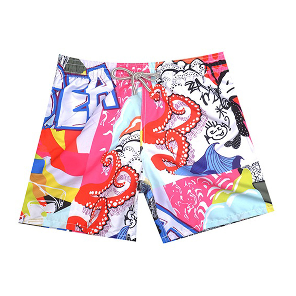 

2021 New Saco Pp Embalagem! Marca Rpida Seco Vero Homens Imprimir Praia Board Shorts Surf Roupas De Banho Bermudas Para Homem U1iz, As picture