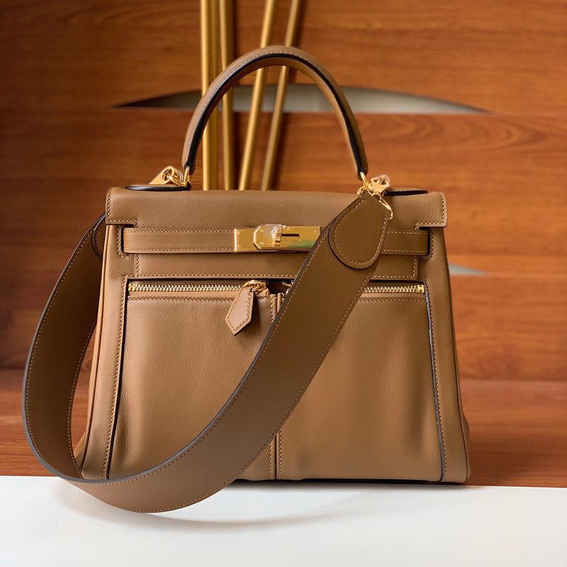 

2021 original design high-end bag leather simple one-shoulder handbag quality versatile niche first layer cowhide handbags, Green