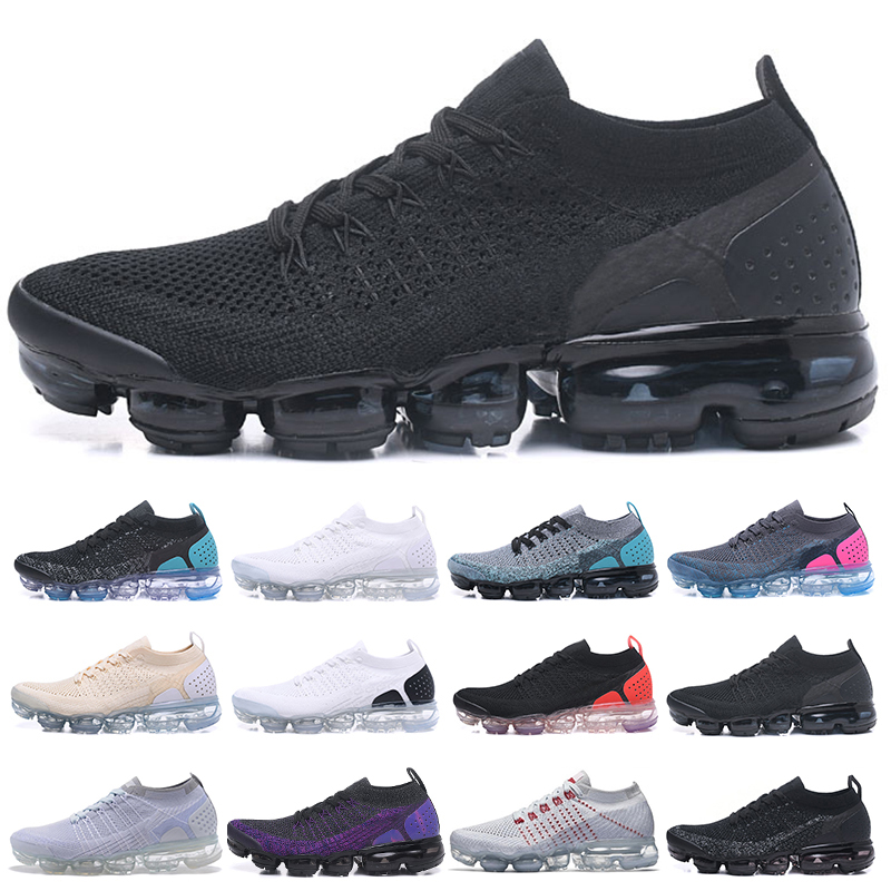 

2021 Cheap Fly 2.0 TN Men Running Shoes Womens Racer blue Orca Pure Platinum Triple Black White Multi-color Knit sports sneakers trainers, Color 1