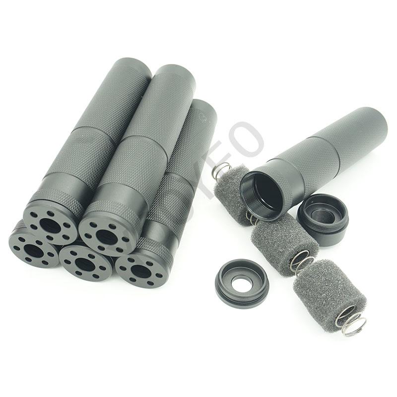 

Accessories M4 Adapter Fits 14mm CW/CCW Barrel With Metal CNC Length 150mm Silencers Assembly