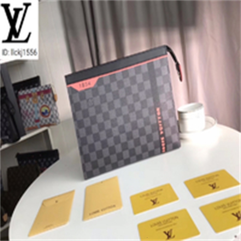 Chain Brand Real Designer Clutches Luxury Long Kruo Compact N60175 Small Leather and Wallet Fashionable Wallets Medium Purse Handbag Men Eve