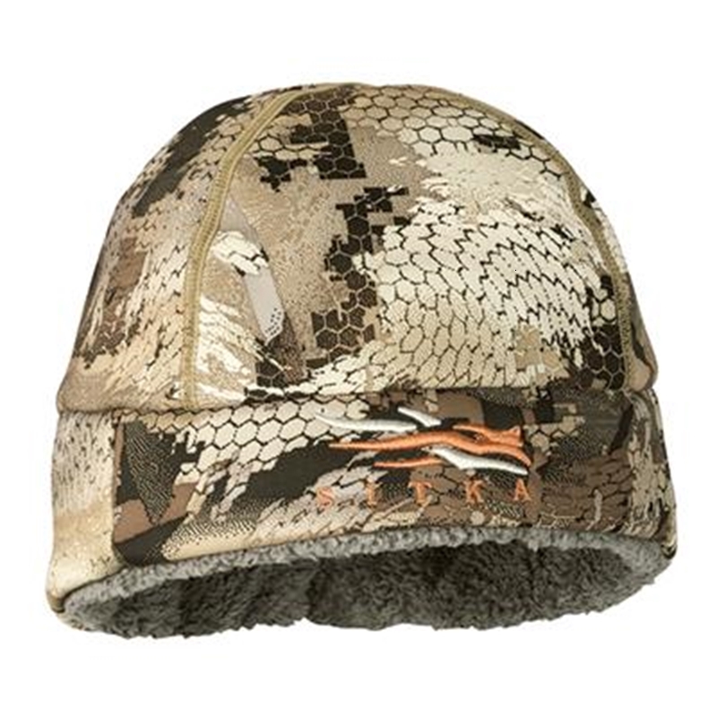 

2021 New Original Sitka Hunting Boreal Beanie Men Camouflage Caps Windproof Waterproof Shell Primaloft Fur Winter Warmest Hat B84c, Open country