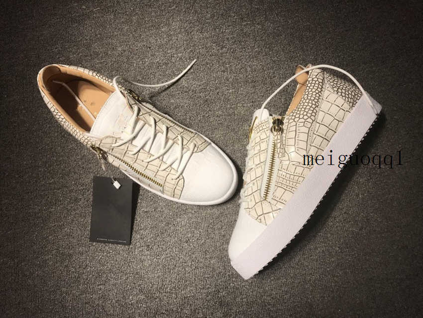 

2021 pairs of zipper low-top leather casual shoes thick-soled couple sports shoes white fashion shoes men and women designer brand, Black