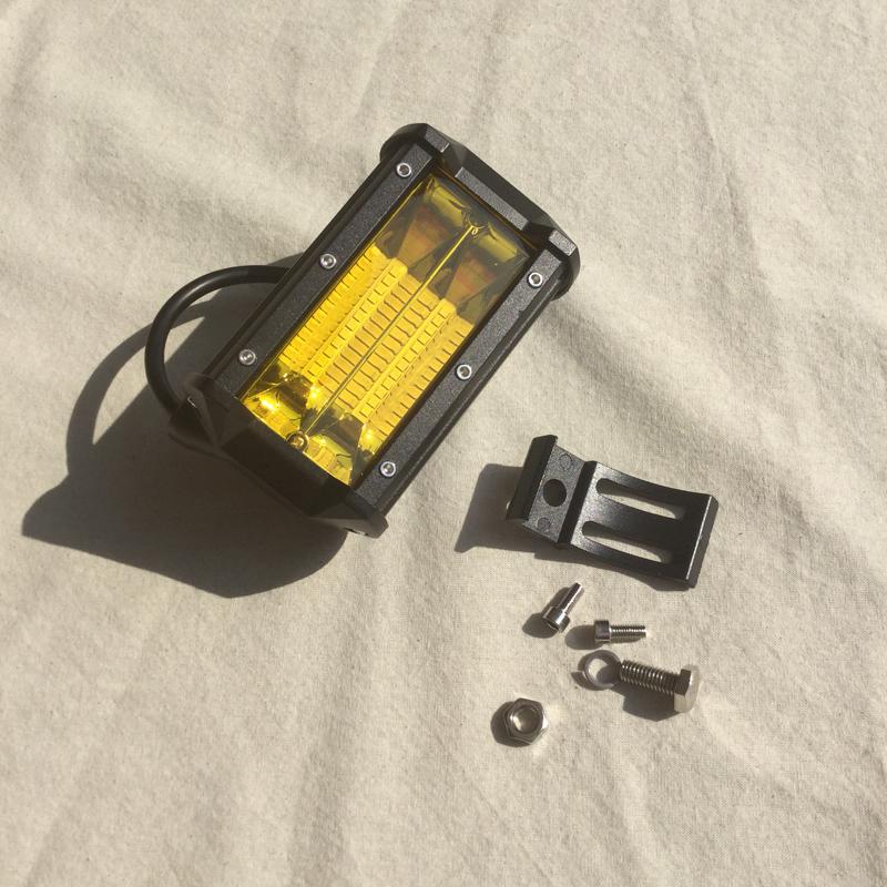 

Car Headlights 12v24v Led Headlight 72W COB Offroad Truck Driving Headlamp 4x4 ATV SUV Off Road Fog Light IP67 Spot/Flood White/Amber