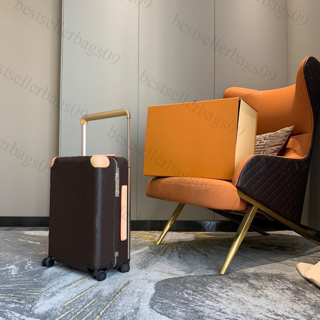 

Designer Suitcases Luggages Men Women Trunk Bag Flowers Letters printed Baggage Rod Box Spinner Universal Wheel rolling carry case