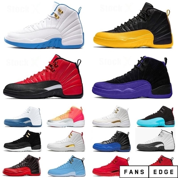 

Top 12 Mens Basketball Shoes 12s XII Size US 13 JUMPMAN 23 DARK CONCOR FLU GAME BULLS FIBA Gamma Trainers Sports Sneakers EUR 47, Dark concord