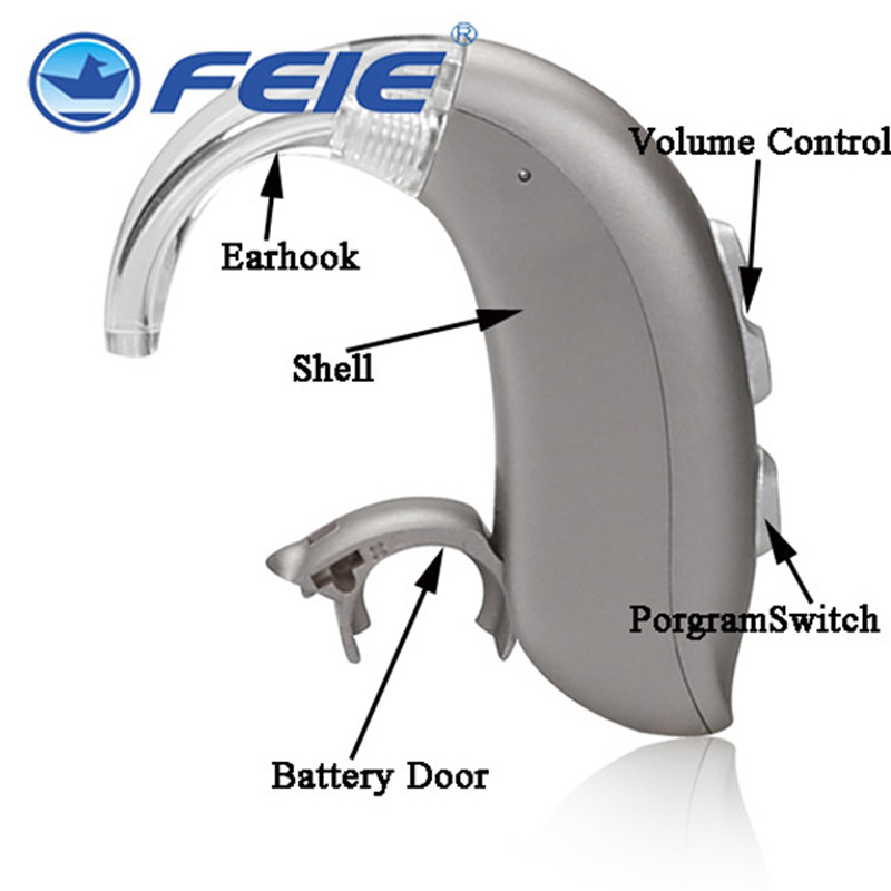 

6 Channels Digital Sound Amplifiers Hearing Aid Mini BTE Ear Aid Sound Amplifier For The Elderly Care Deaf Hear Device MY-22Scouts