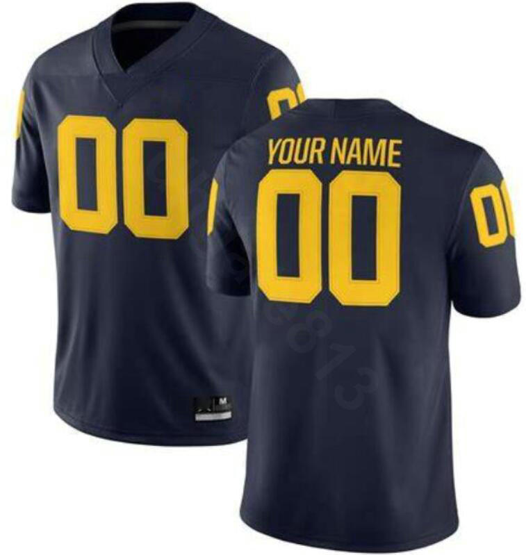 

Professional Custom Jerseys NCAA Michigan Wolverines Football Jersey Logo Any Number And Name All Colors Mens Football Jersey A