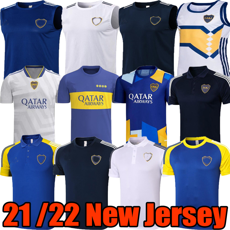 

Boca Juniors soccer jersey home away 2021 2022 Cristian Pavon TEVEZ CARLITOS MARADONA DE ROSSI Almendra SALVIO ABILA 20 21 22 vest Polo Training football shirt, 2020