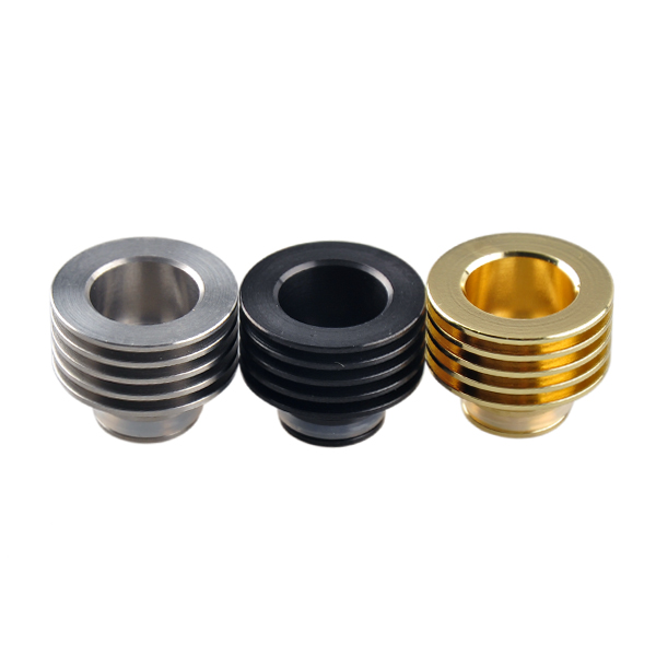 

510 Drip Tip Heat Sink Adaptor In plastic bag Fit 510Thread Sub ohm Tank RDA RBA RTA Atomizers Protection Ring Adapter Mouthpiece Wholesale Price