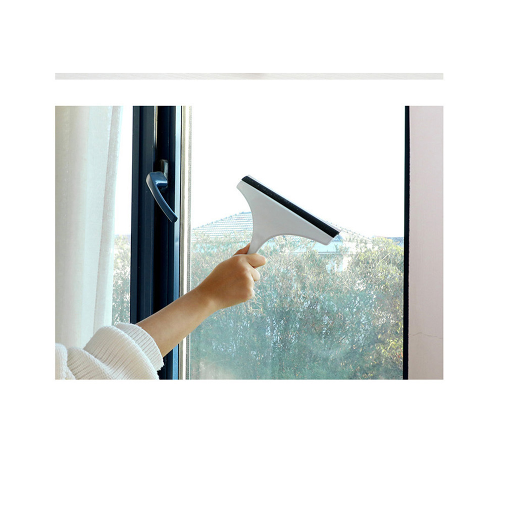 

Glass Wipers Cleaner Home Window Cleaning Tool Artifact Scraper Rubber Single-sided Wipe Bathroom Mirror