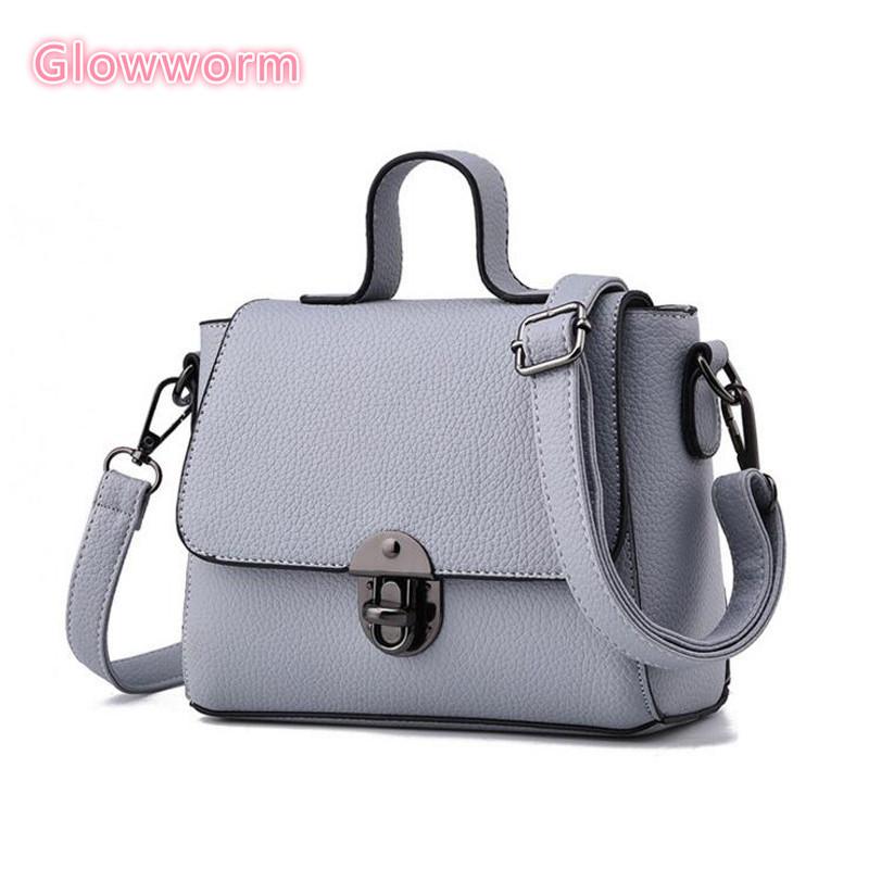 

Women Shoulder Bags Small Crossbody Bag for Women Casual Soft Cover Messenger Bags Solid Black Leather Handbags Flap bolsa