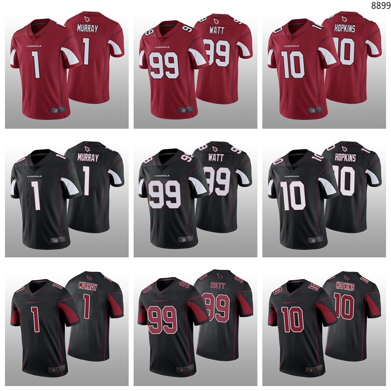 

99 J.J. Watt 1 Kyler Murray 10 DeAndre Hopkins Football Jersey Larry Fitzgerald Budda Arizona Men Cardinal Baker Johnson Pat Tillman Collins Chandler Jones Conner