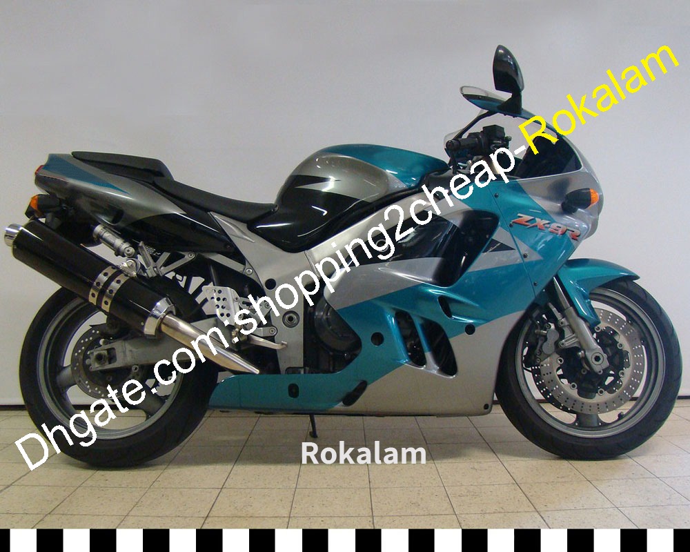 Moto personnalisée pour Kawasaki NINJA ZX9R ZX-9R 94 95 96 97 ZX 9R 9 R 1994 1995 1996 1997 Kit de carénage populaire multicolore