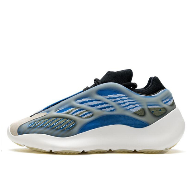 

700 v3 Arzareth Clay Brown Azael Kyanite Alvah Running Shoes High Quality Safflower Kyanite Men Womens Sports Shoes With Box