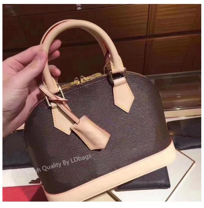 

2022ss Women Luxurys Designers Alma Bb Fashion Women Shoulder Bags Chain Messenger Bag Leather Handbags Ladies Crossbody Bags Tote, Pink