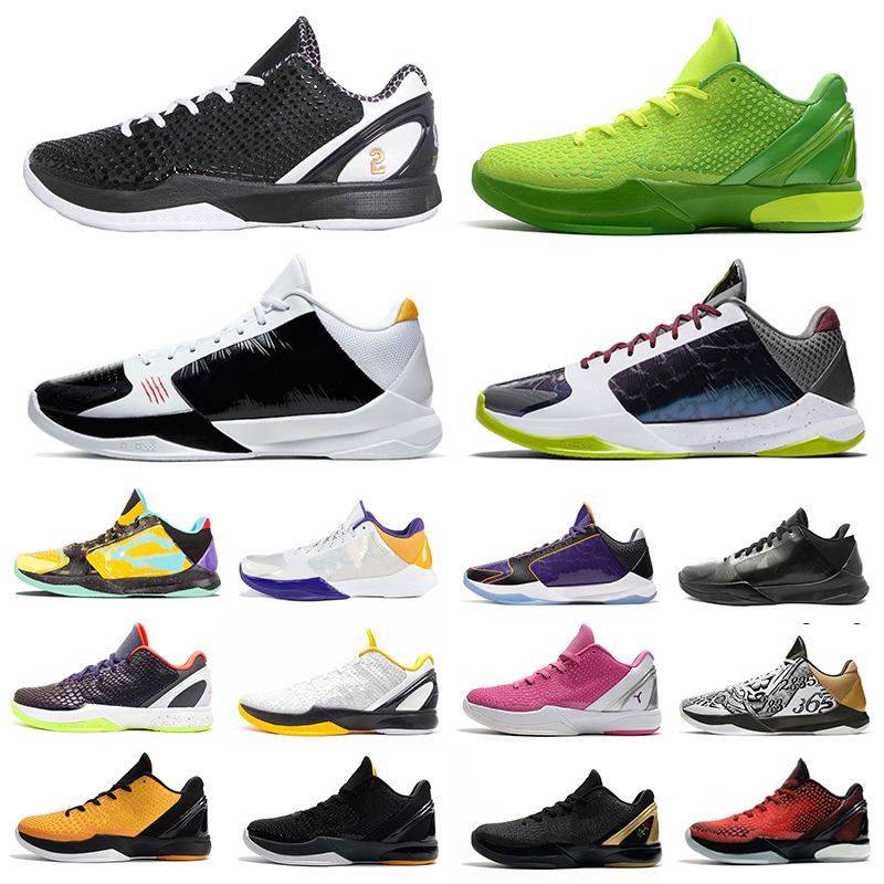

Mambacita Proto 6s 5s Mens Basketball shoes Grinch Black Del Sol BHM 6 Big Stage PE Alternate Bruce Lee Chaos Dark Night Prelude 5 men trainers sports sneakers 40-46, Color#1
