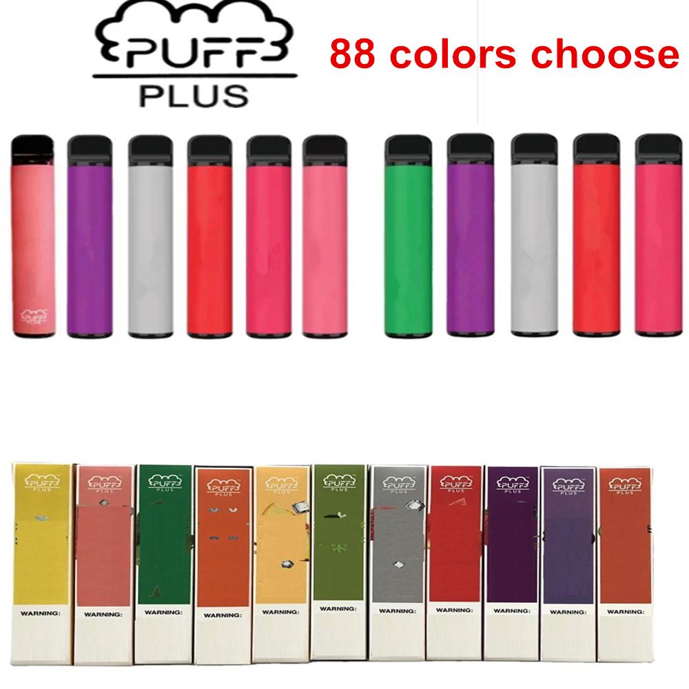 

Puff Bar Plus 88 Colors Disposable E-cigarettes 550mAh 3.2ml Pod Pre-Filled