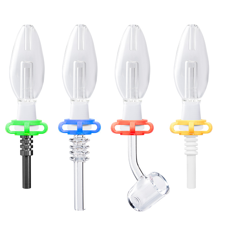 

Paladin886 CSYC NC019 Hookah Glass Bubbler Pipe Egg Style 14mm 10mm Titanium Quartz Ceramic Nail Dab Rig Hand Pipes Bong