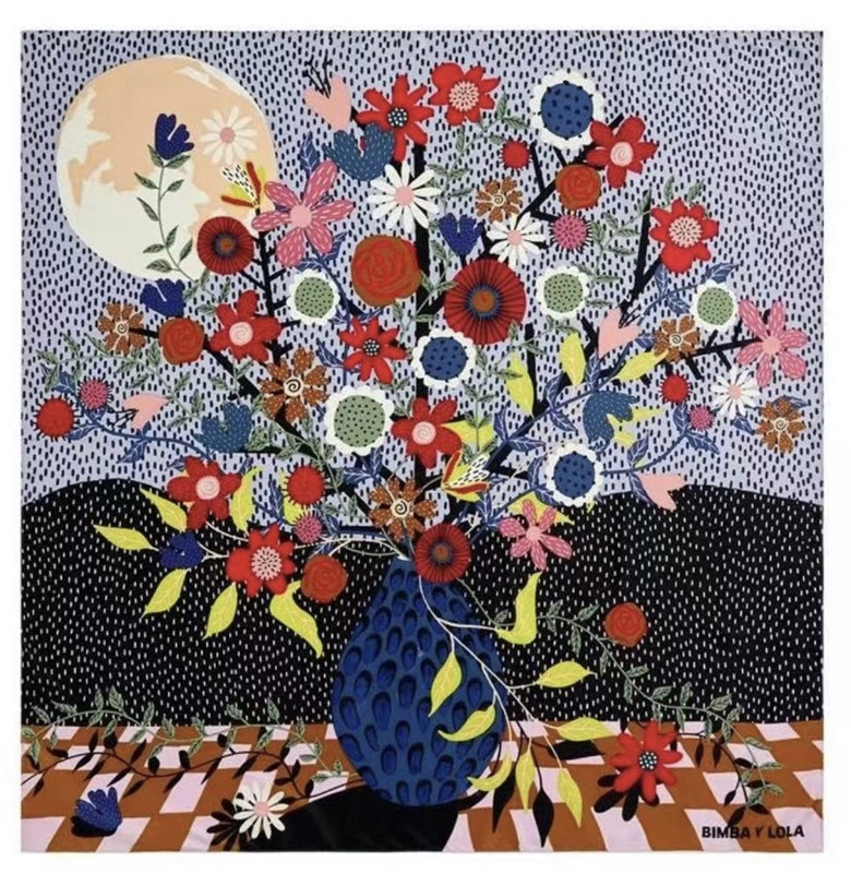 

2021 New beach with gauze scarfg, White