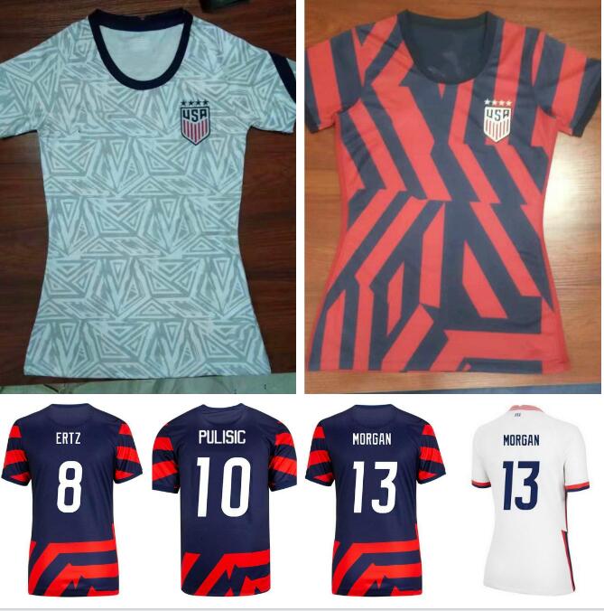 

Woman 2021 2022 PULISIC MCKENNIE Soccer Jerseys home away AARONSON MUSAH 21/22 PRESS Sargent MORGAN LLOYD United States Shirt Camisetas LLETGET