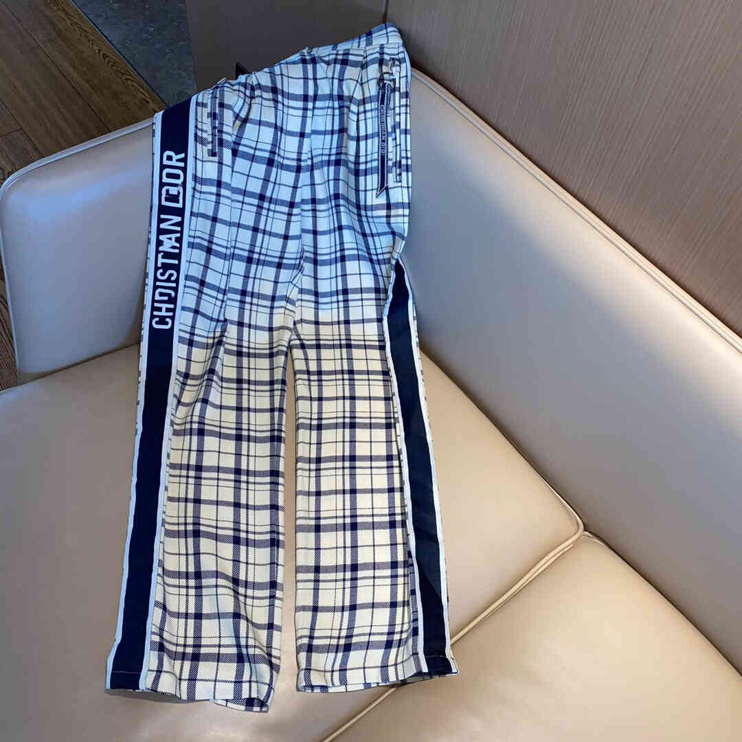 

21 autumn tide brand classic plaid pants coexist with the leisure feeling Plaid Wool, Light