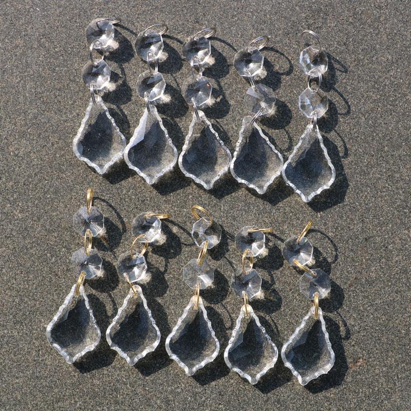 

20pcs/lot Crystal Suncatcher Sun catchers Hanging Drop Pendants Chandelier Prisms Parts Home Wedding Decor