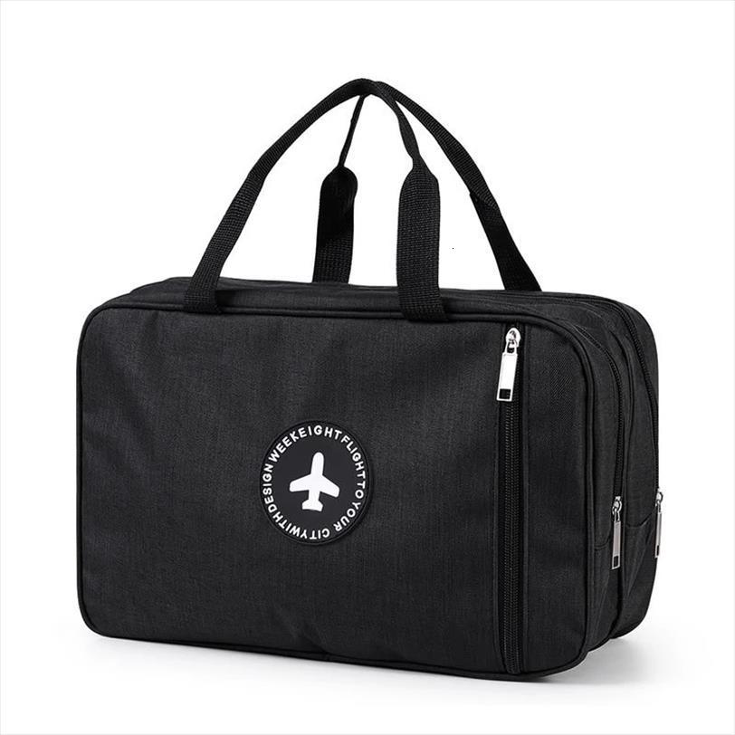 

women mentravel wash necessaries cosmetic bags large capacity professional dry and wet separation organizer case toiletry handbag