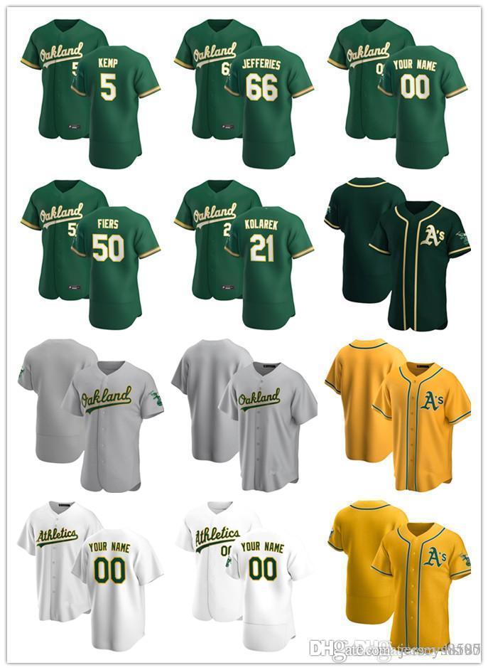 

Custom Jersey Mens women Youth 50 Mike Fiers 21 Adam Kolarek 66 Daulton Jefferies 5 Tony Kemp Baseball Jerseys, Blue;black