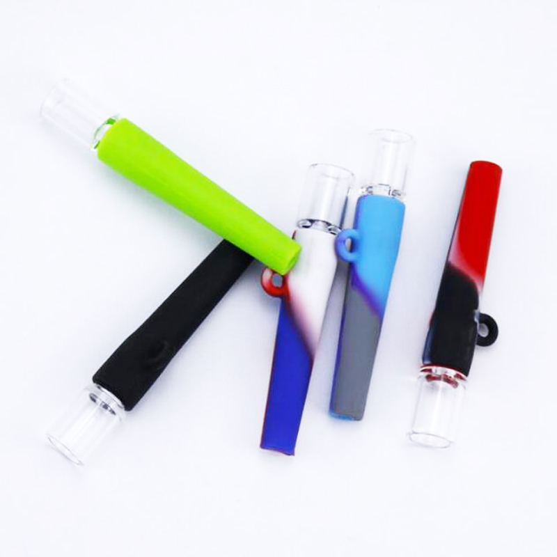 

Cheap Water Pipe 3 Inch One Hitter Tobacco Mini Pipe Portable Silicone Oil Rig Bong Hookah MOQ 1 Piece