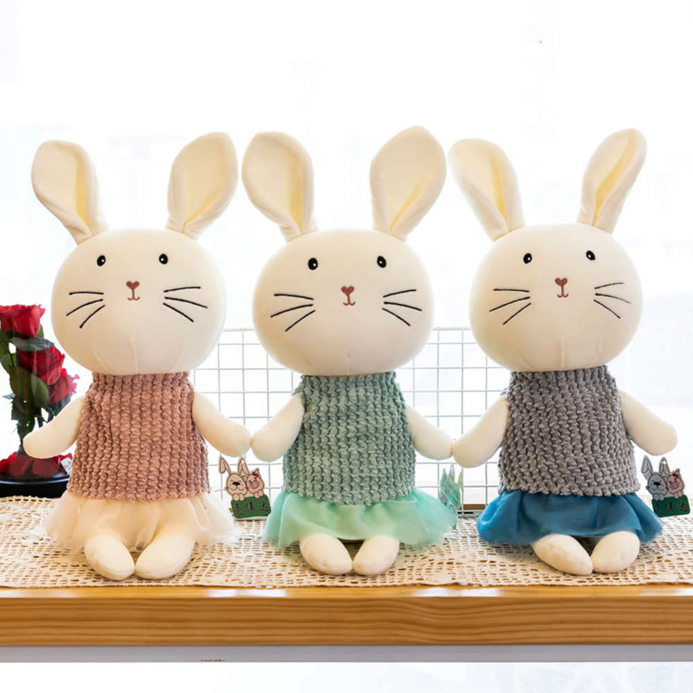 

Cartoon Rabbit Plush Doll creative rabbit doll children's gift, Blue