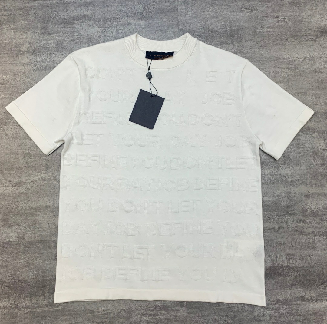 

2021 new arrival mens designer luxury knitted fabric t shirts ~ US SIZE tshirts ~ tops mens high quality designer short sleeve t shirts, White