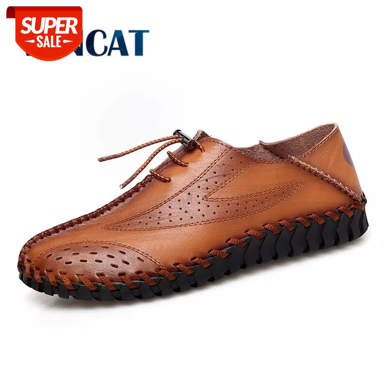 

New Big Size 38-47 Fashion Men Casual Shoes Moccasins Flats Men's Shoes Breathable Driving Men Leather Boat Loafers #bU5i