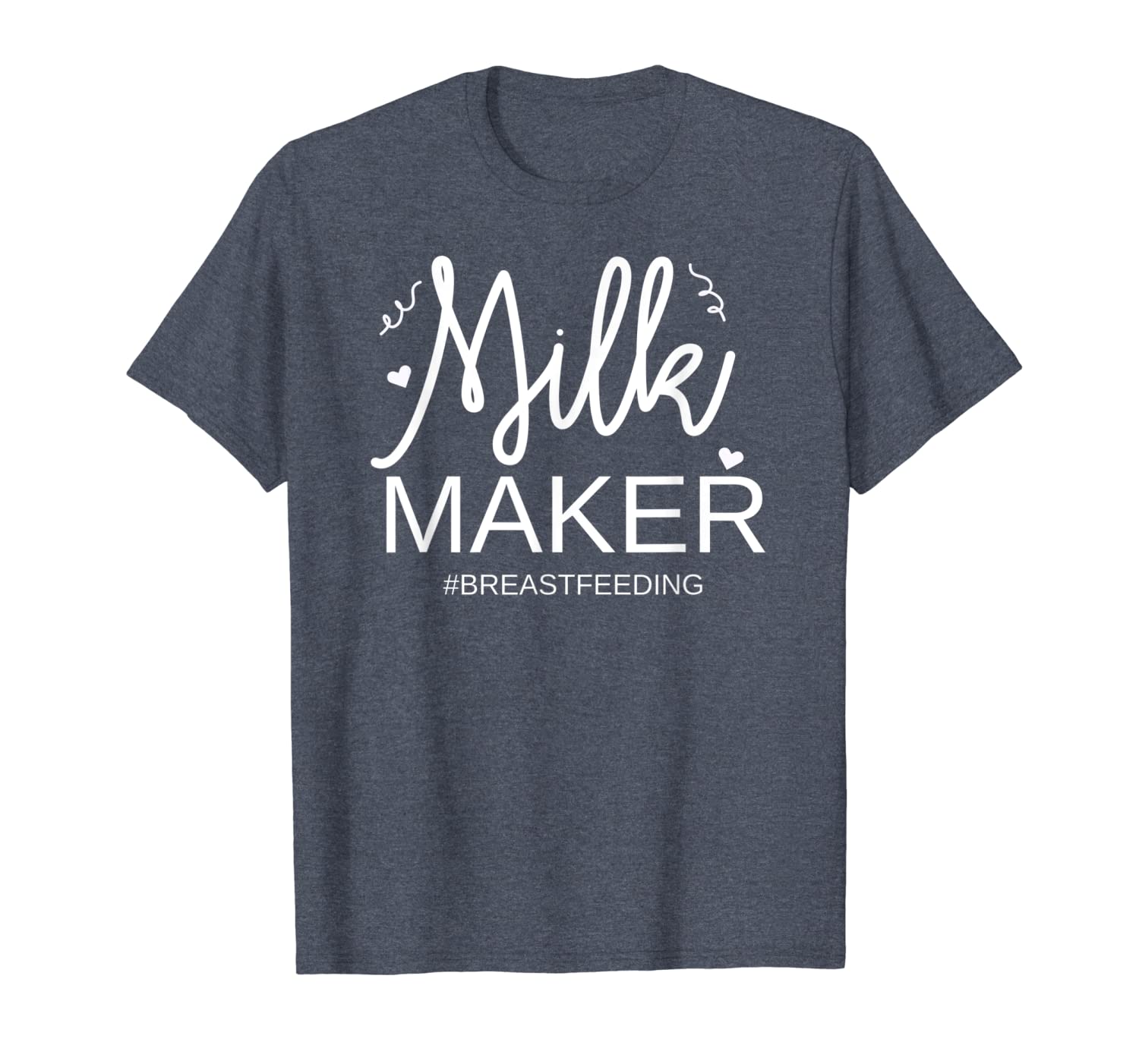 

funny milk maker breastfeeding t shirt mom motherhood tee t-shirt, White;black