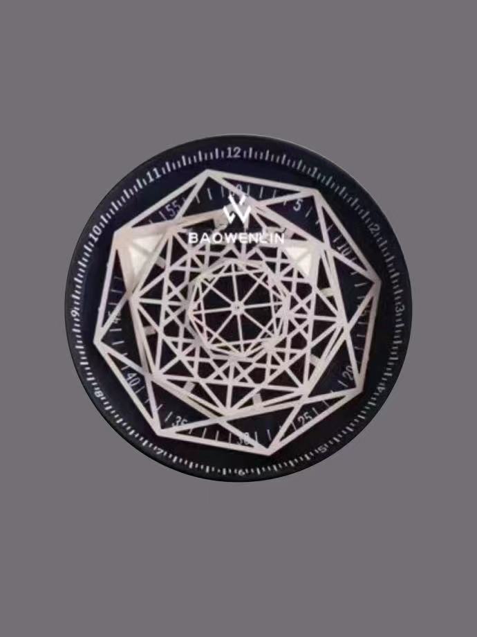 

2021 fashion luxury watches wristwatches wristwatch decoration men's automatic mechanical watch 45mm full hollow movement unique design frosted cow leather, Strap buckle