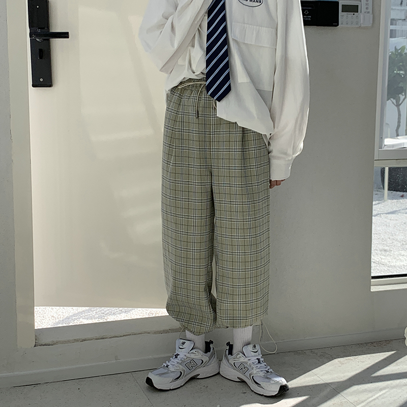 

2021 New Men's Loose Straight Casual Cargo Baggy Gym Pants Trendy Grey/khaki Sweatpants Streetwear Hip Hop Trousers M-2xl Tubt, Gray