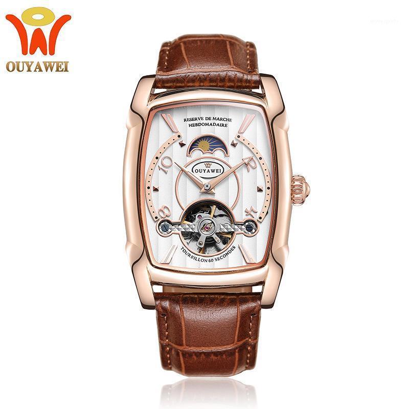 Ouyawei 2021 Luxury Men Mechanical Wristwatch Stainless Steel Watch Top Brand Antomatic Watches Reloj Hombre Wristwatches-image-740050939