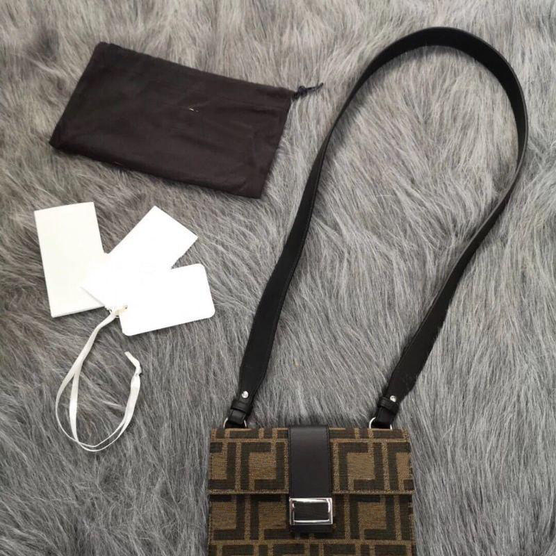 

postman bag new designer one-shoulder MessengerBag Canvas Crossbody Bags Fashion Leather women Shoulder Bag With Purse Wallet Clutch, Brown