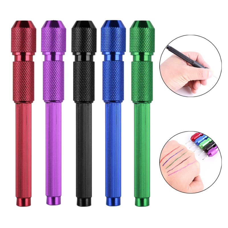 

Aluminum Alloy Tattoo Pen Holder Sleeve for Skin Surfer Stencil Outling Pens Tattoo Scribe Pen Holders